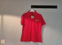 Nowa polówka M 38 Voice Uniform Eurospar koszulka czerwona bluzka bal