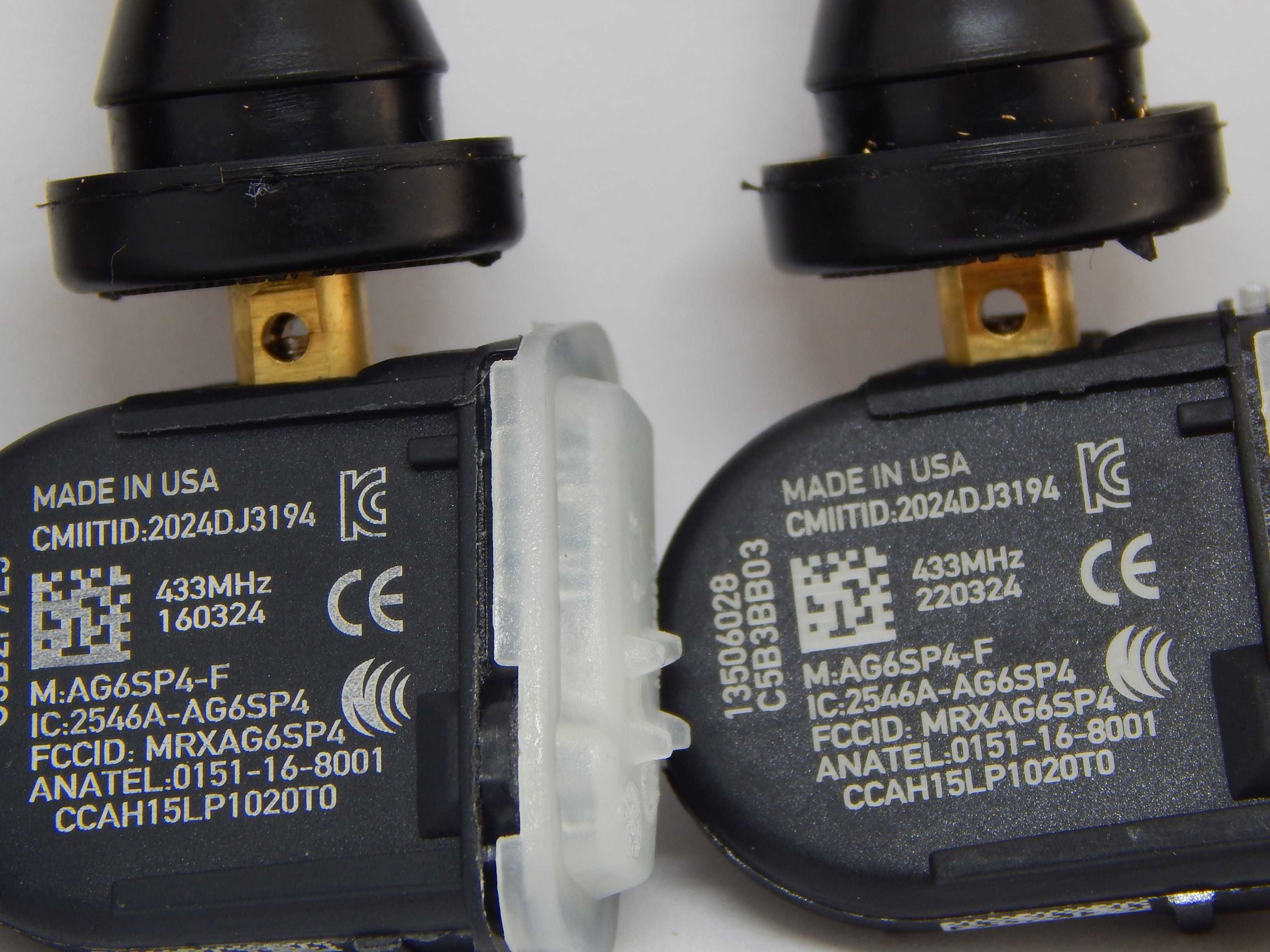 Czujniki ciśnienia opon 4 szt TPMS, OPEL - MADE IN USA + PROGRAMATOR