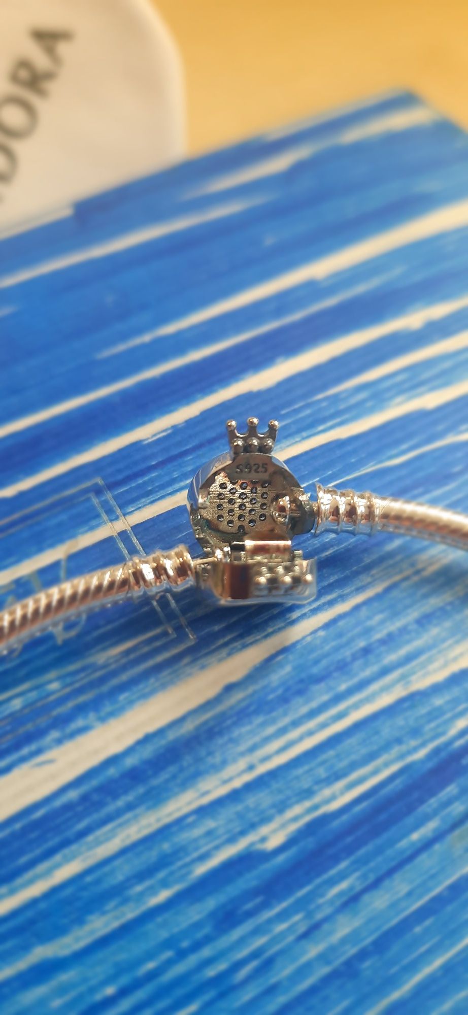 Bransoletka wężykowa modułowa 18cm na chatmsy Pandora Moments