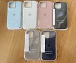 Case etui pokrowiec silicone iPhone 15 Pro Max 16 / Pro / Max logo