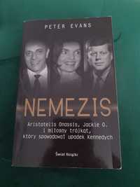 Książka - Peter Evans - Nemezis. Nowa. Na prezent. Wciągająca lektura.