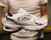 Мужские летние кроссовки New Balance 530 White Silver 40-46 нб новинка