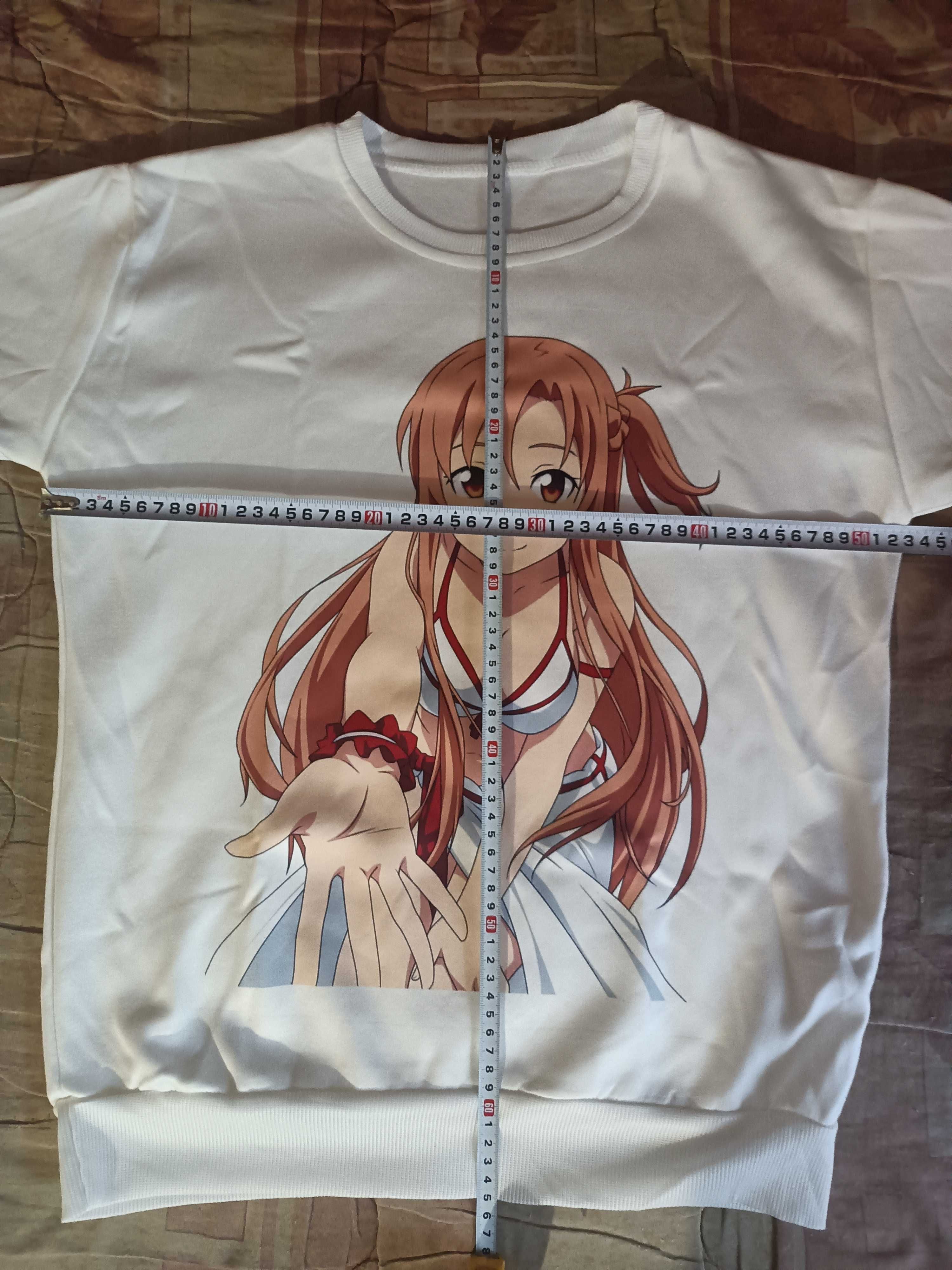 Кофта/свитшот с аниме/anime персонажем Asuna