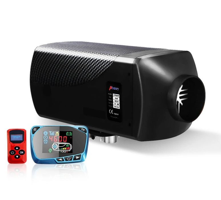 Aquecedor de ar diesel camião autocaravana 5-8w com LCD e comando NOVO