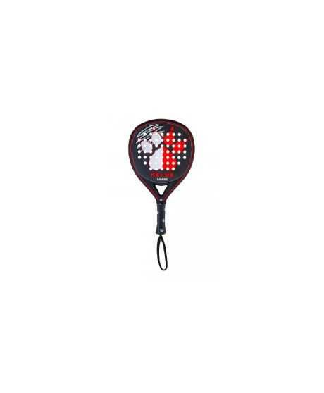 Raquete De Padel Kelme Shark, Em Formato Misto, 100% Fibra De Carbono