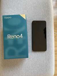 OPPO Reno 4 + karta 16GB czarny Szybka ladowarka