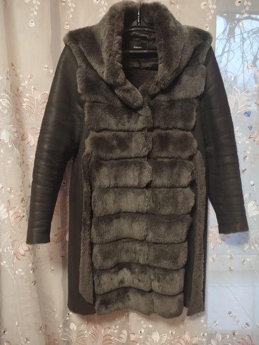 Дубленка італійська комбінована натуральна Punto.