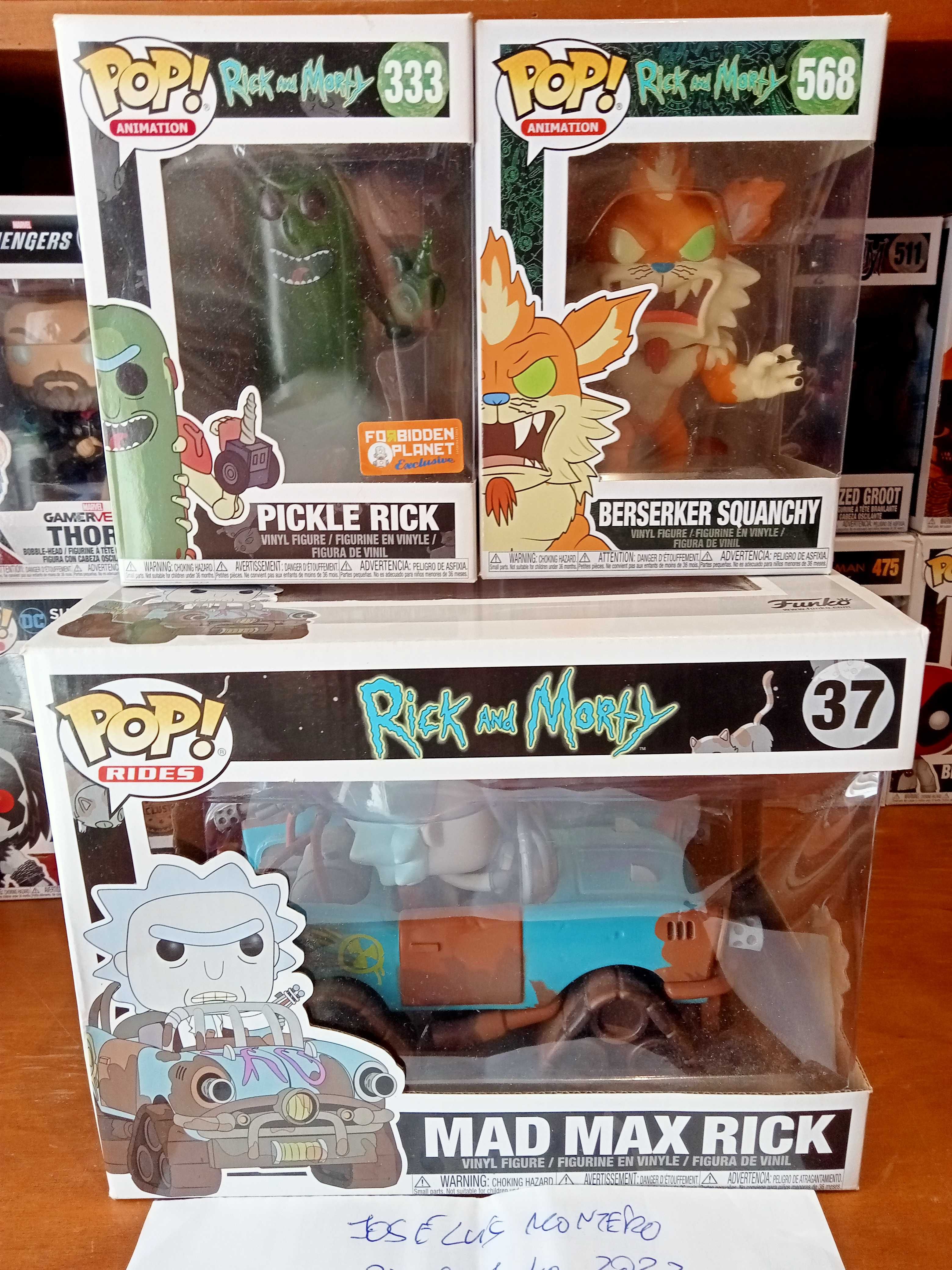 FUNKO POP - ANIME (Naruto, Boruto, My Hero, ), Marvel, Rick and Morty