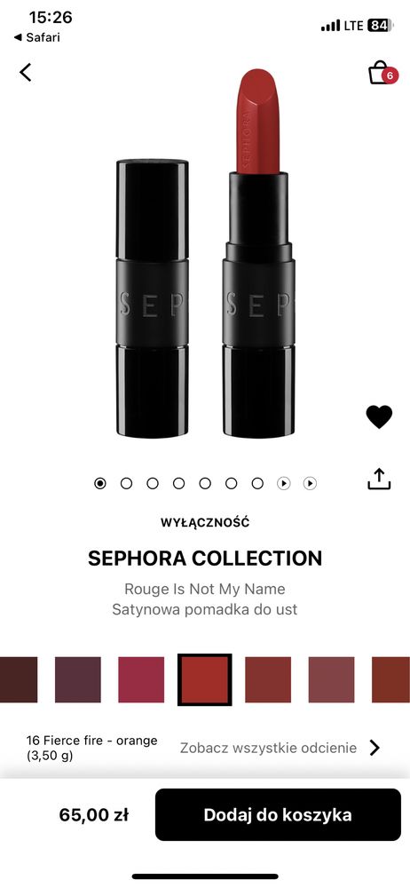 Pomadka Sephora Collection