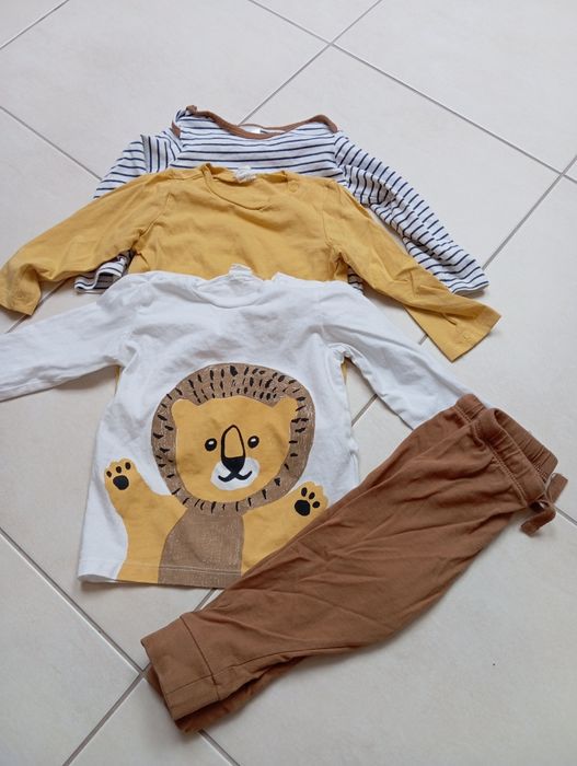 Zestaw h&m 74 niemowlak chłopiec