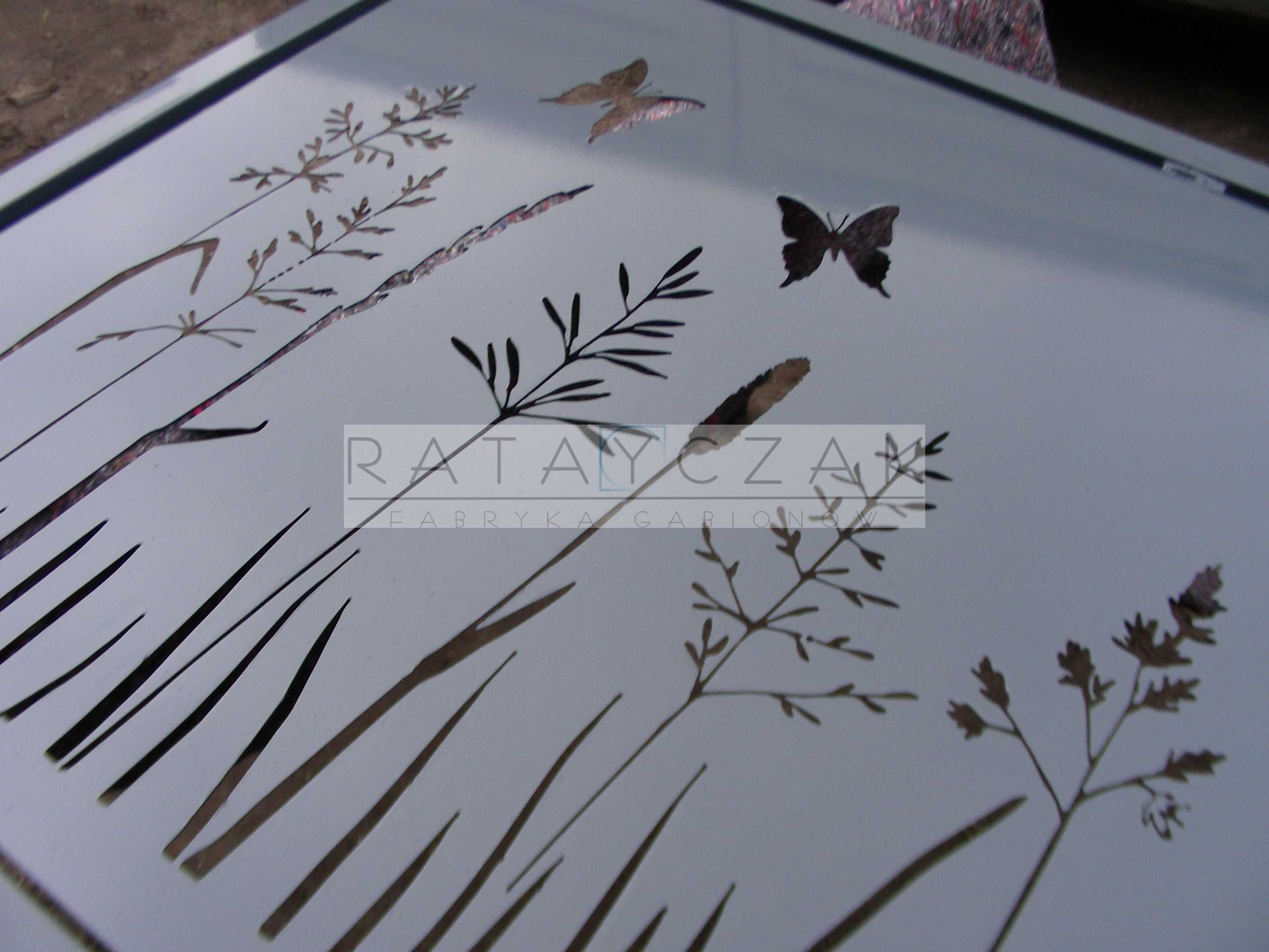 Ogrodzenie CNC plazma laser wycinane nowoczesne dekoracyjne