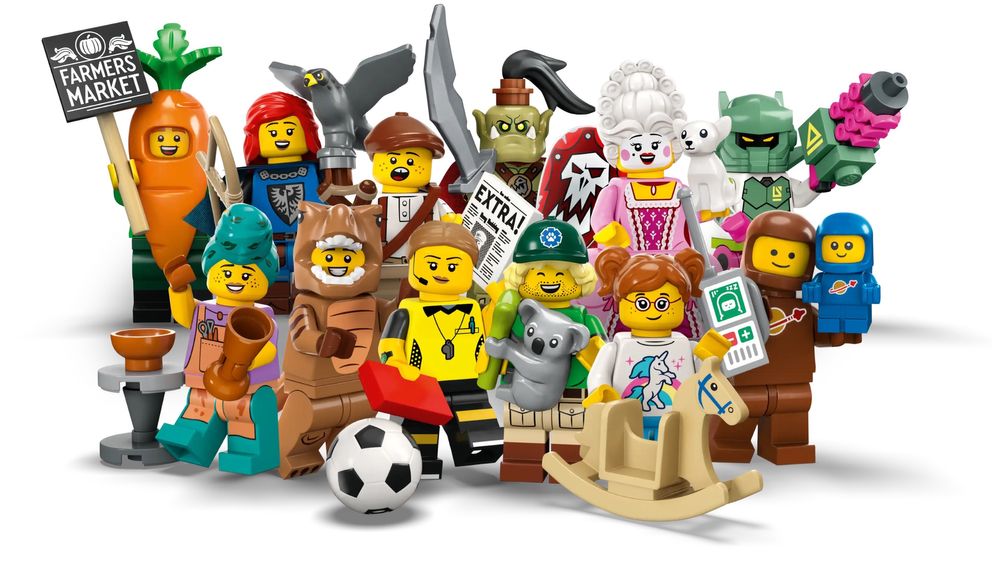 LEGO Garncarka - figurka z serii 24 Minifigures, nowa - nie otwarta