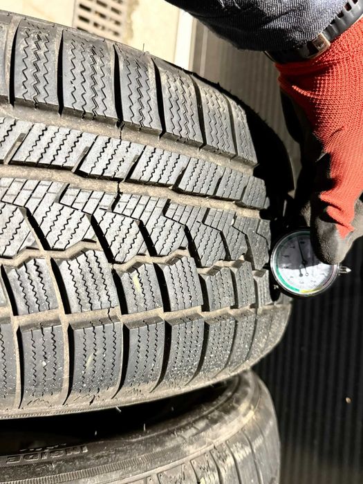 opony zimowe 215/55r16 rok24 7mm BARDZO ŁADNE Zeetex 2szt #882