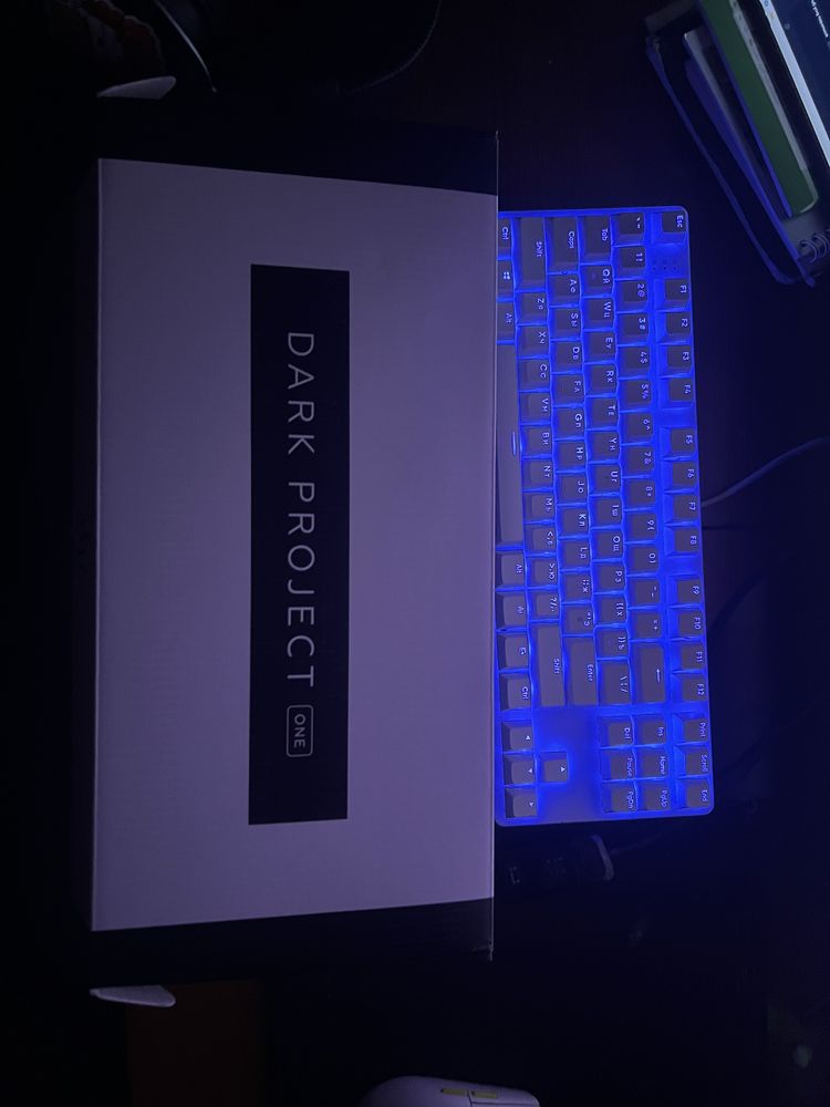 клавиатура dark Project kd87a white