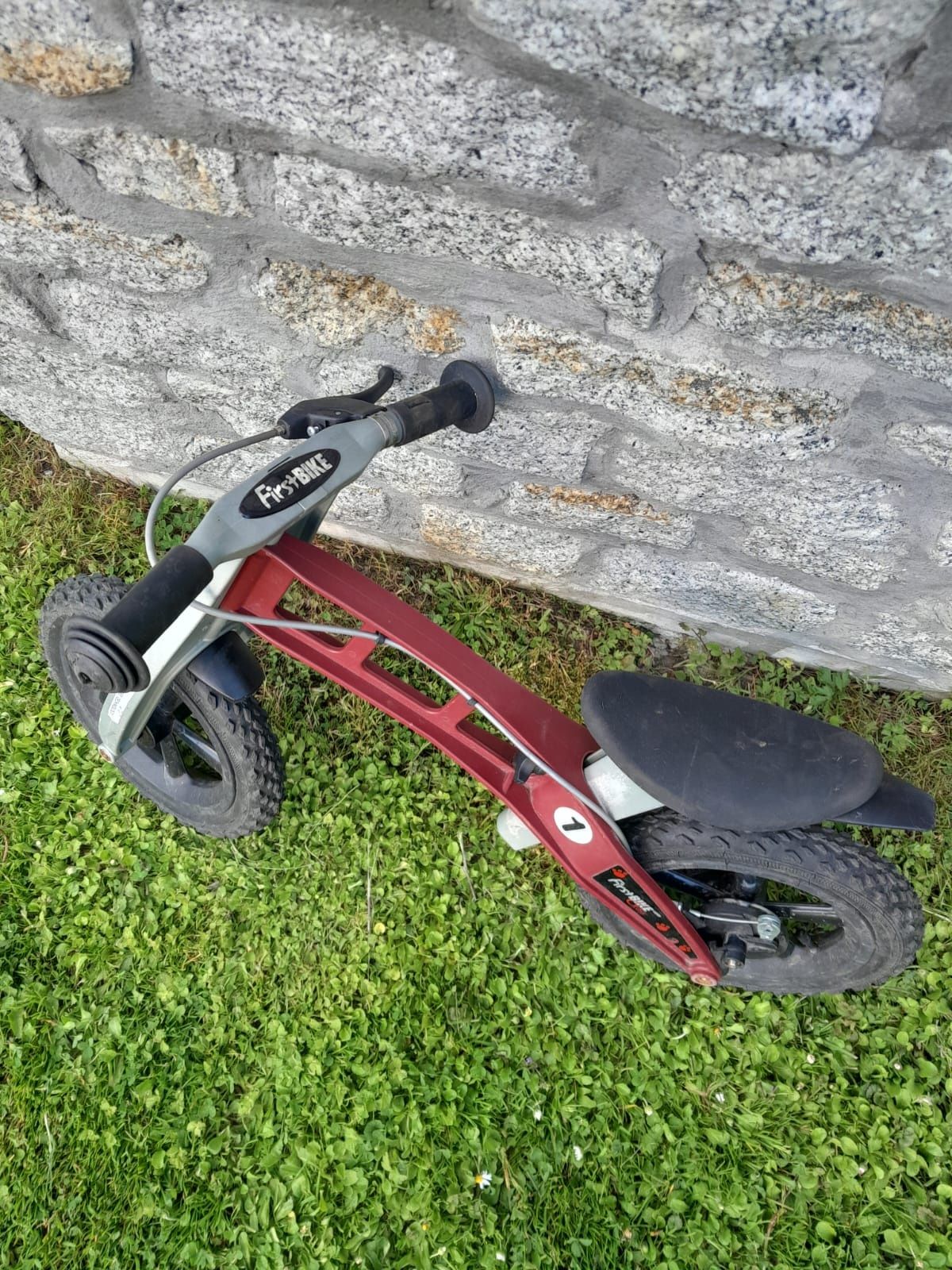 Rowerek biegowy First Bike z płozami