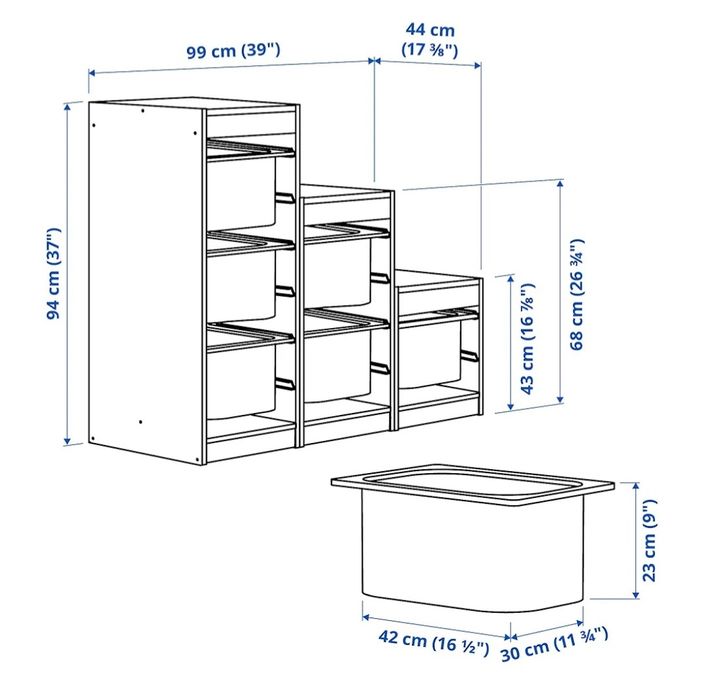 Regał Ikea Trofast Polecam!!!