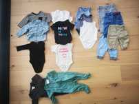 Ubranka dla chłopca, r. 68, H&M, Tesco, 5.10,15, lato
