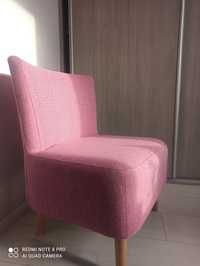 Różowy Fotel Vintage