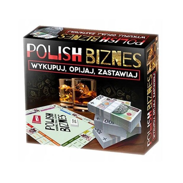 Polish Biznes Alkoholowa Gra Planszowa Imprezowa