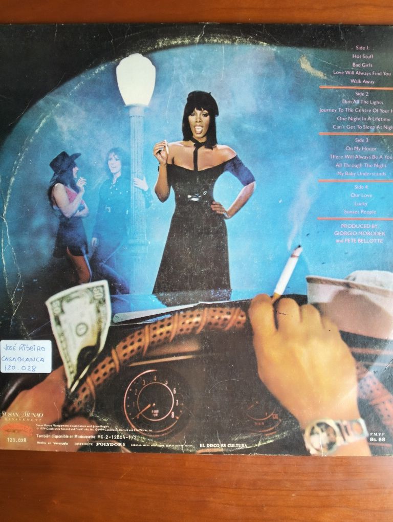 Disco de vinil LP x2 Donna Summer - Bad Girls
