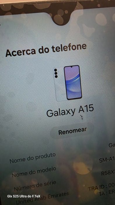 Samsung A15 128gb bom estado