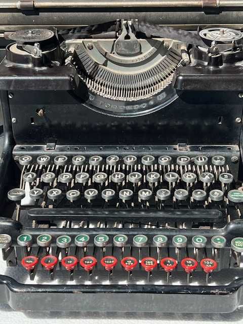 Maszyna do pisania TORPEDO 6 rzadka wersja