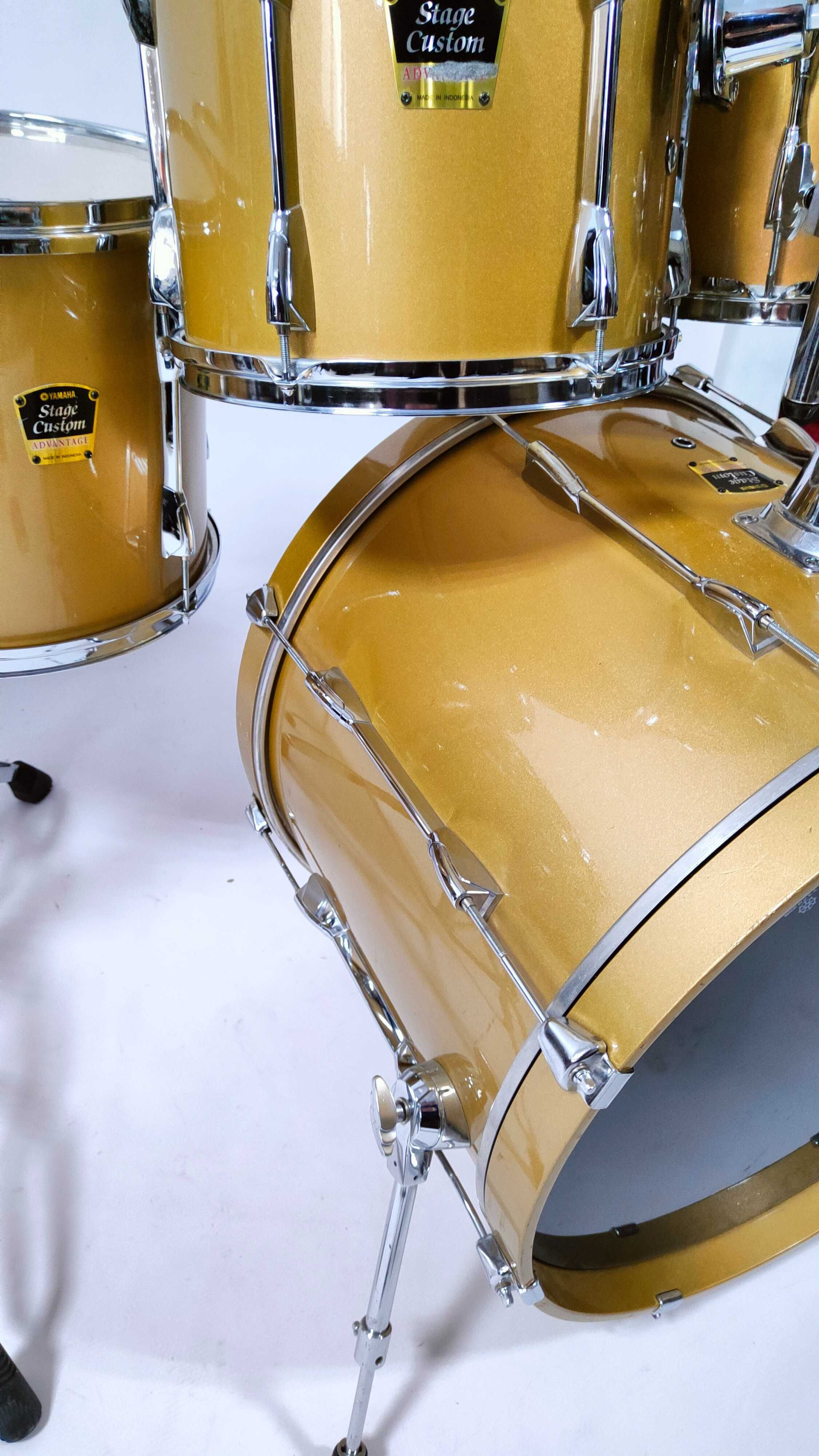 Perkusja Yamaha Stage Custom Advantage Wood 22,10,12,14" Indonesia