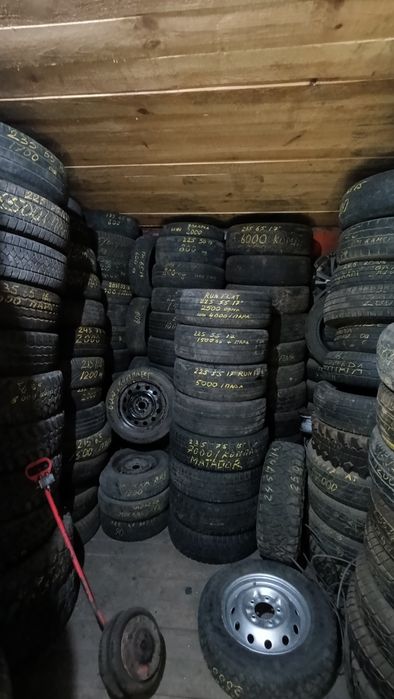 Продам б/у резину имеются все размеры от р13 по р20