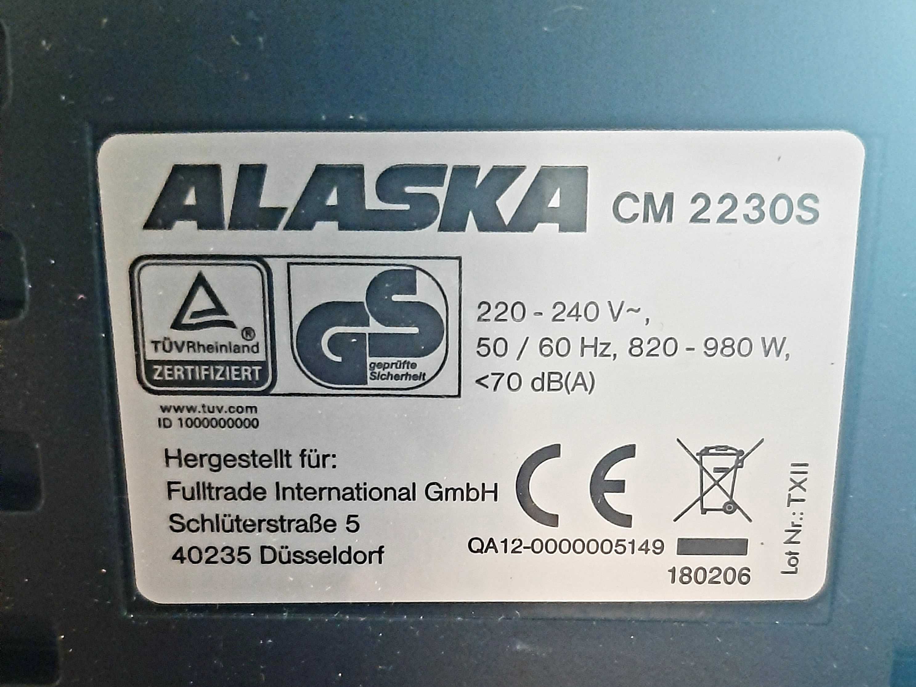 Кофеварка ALASKA с терм кружкой. из нержавейки с клапаном. Германия.