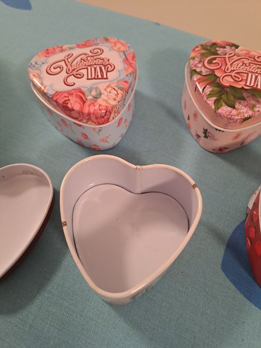 Zestaw walentynkowy 80 x 60 love nowy balon 4 pudełka serca