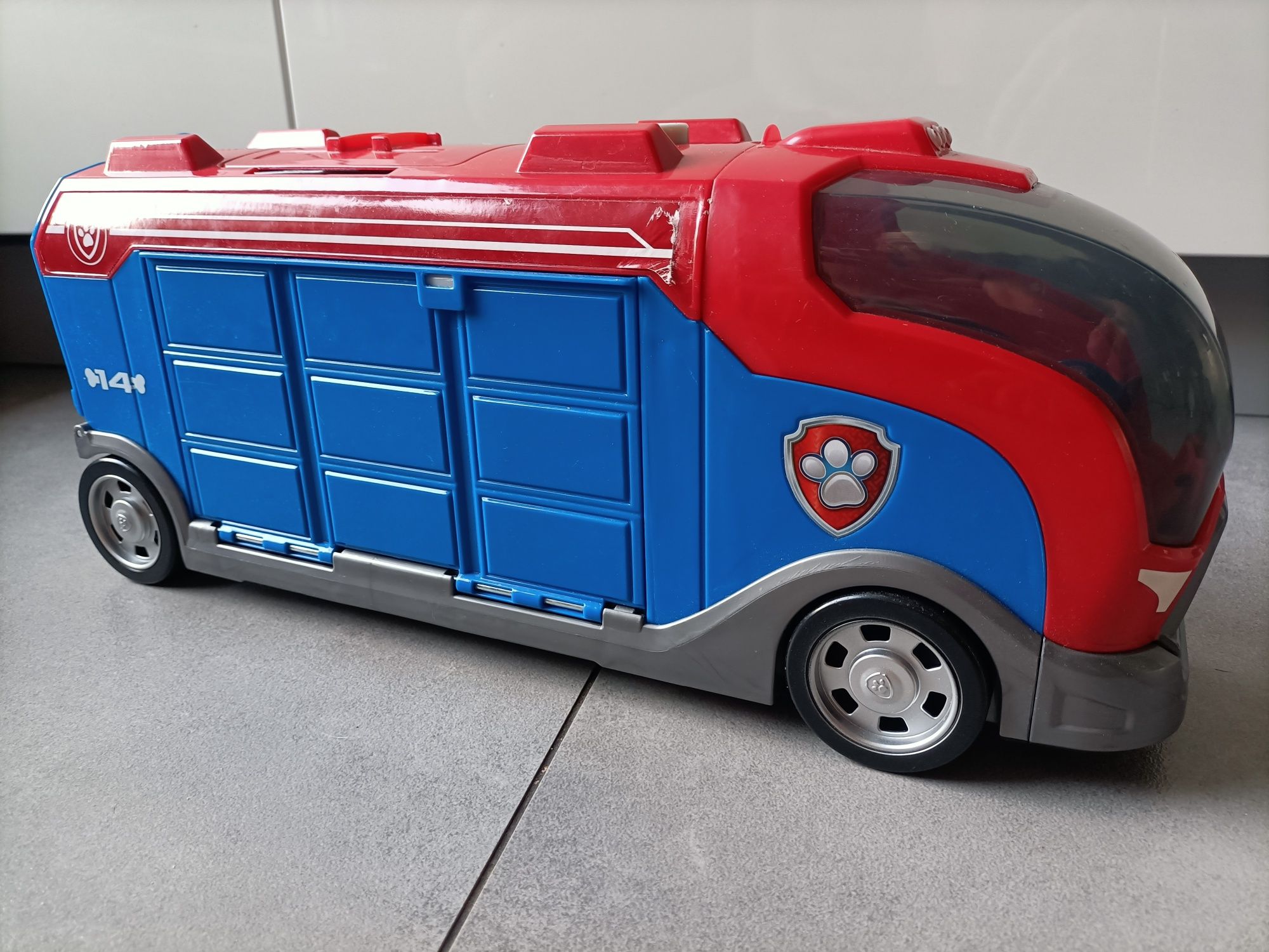 Psi patrol,auto,ciężarówka interaktywny Transporter