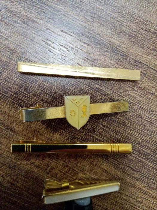 Зажим для галстука, защип под золото для галстука