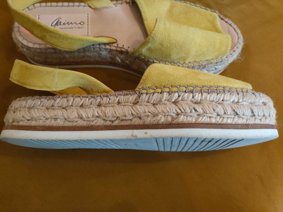 Sandały espadryle hiszpańskie Gaimo r.38