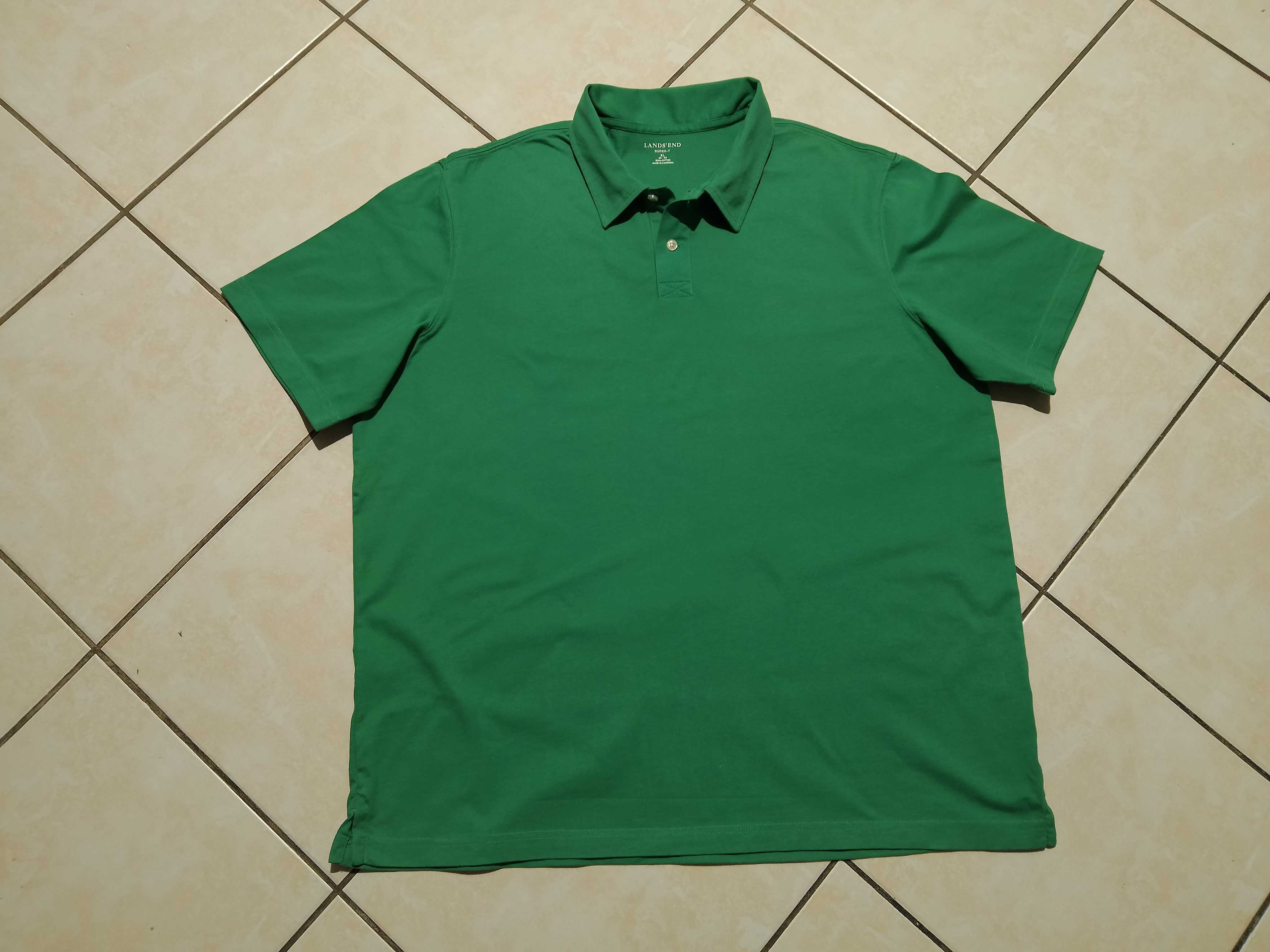 LANDS END USA - NOWA! Koszulka Polo Męska rozmiar XL