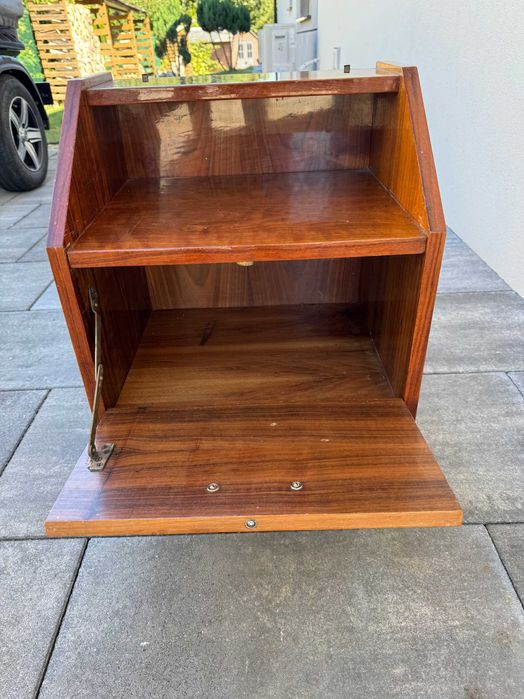 Szafka nocna lakierowana lata 60 70