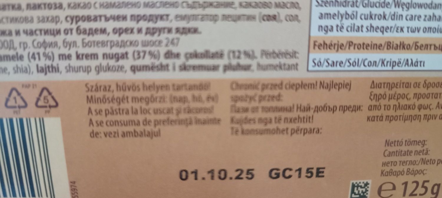 Toffifee mleczne zwykle i białe