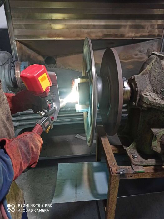 Ремонт вариаторов  комбайнов  напылением покрытий