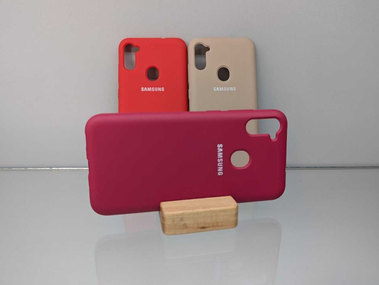Samsung Galaxy A11 Противоударный чехол  софт тач