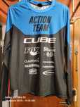 Велофутболка,джерси CUBE action team edge series