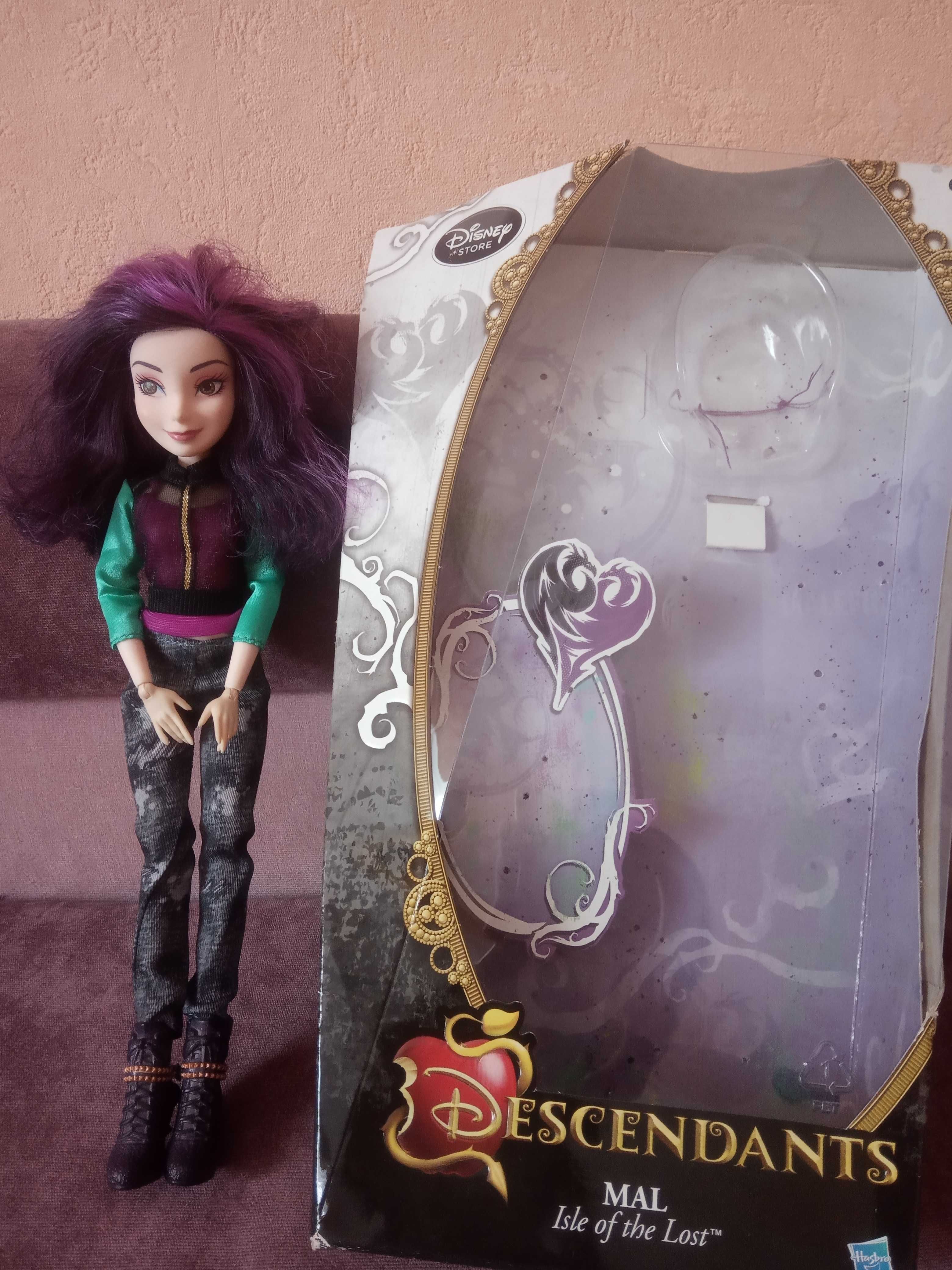 Кукла Мэл. Наследники. Mal Doll Descendants Disney. Дисней оригинал