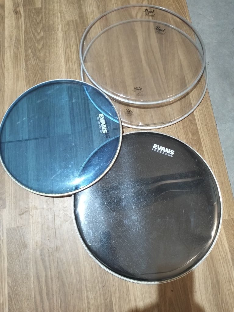Peles de timbalão bateria