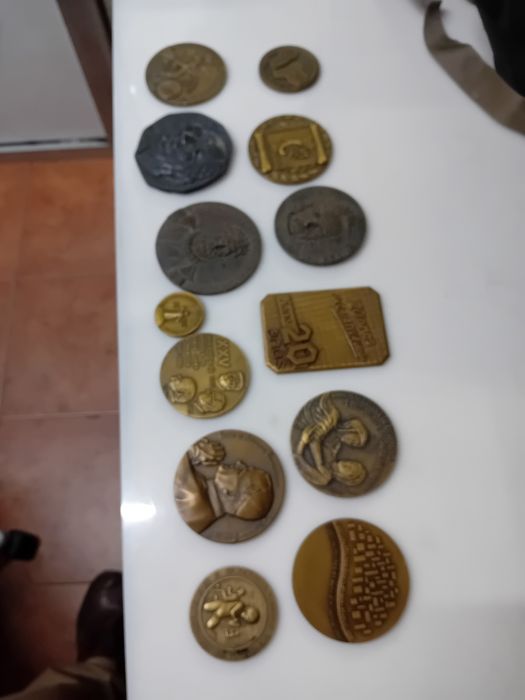 Medalhas em bronze