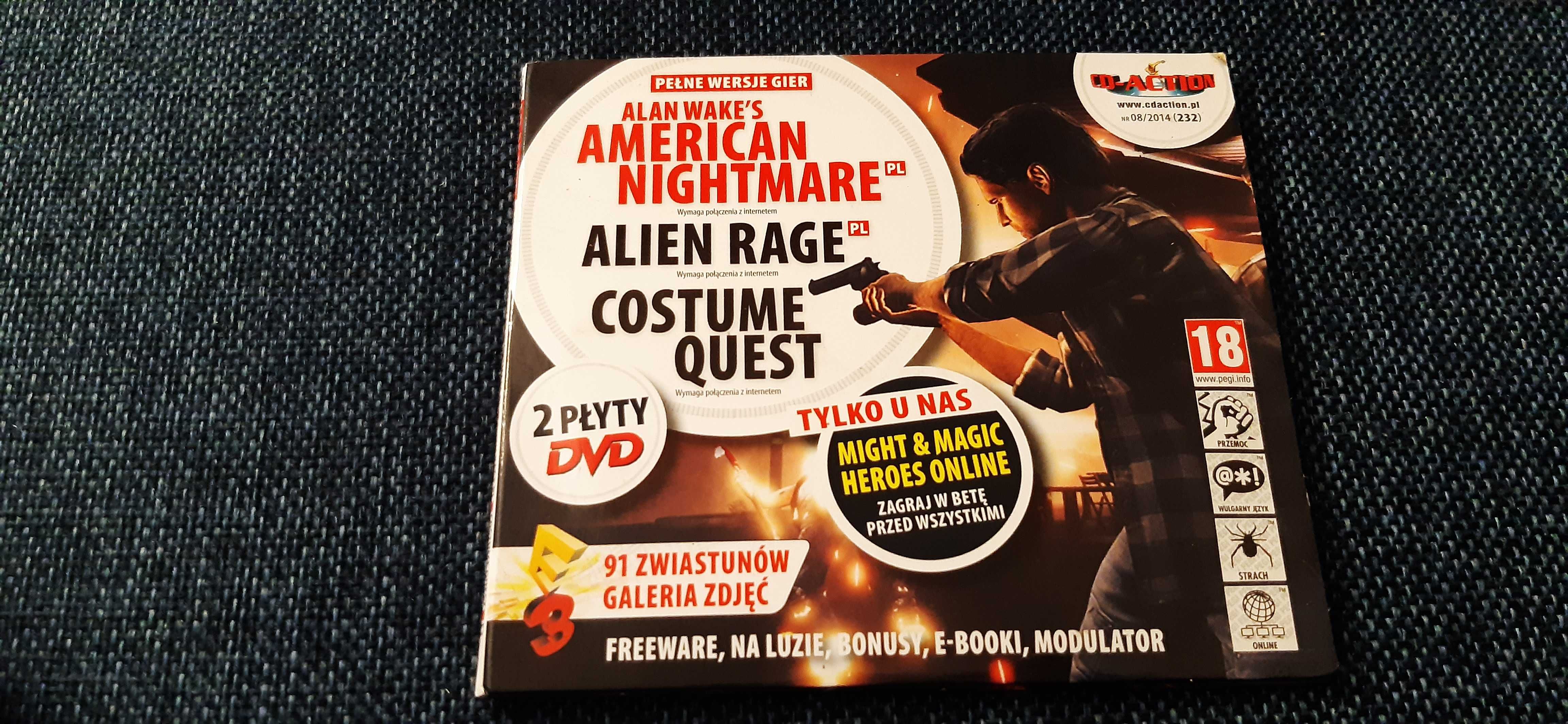 Alan Wake`s American Nightmare + Alien Rage. PC