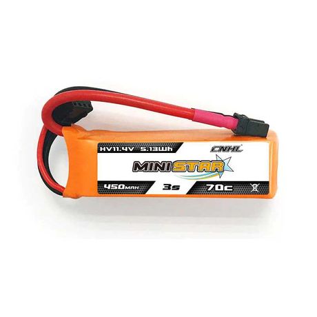 2x CNHL 3S 450 mAh 70C HV XT30 Lipo Nowy Akumulator Bateria FPV tattu