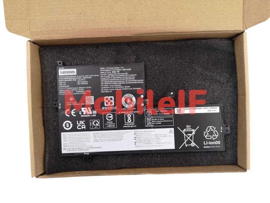 Акумулятор Lenovo Chromebook Gen3, 15IJL6, L20D3PG0, L20L3PG2 Original