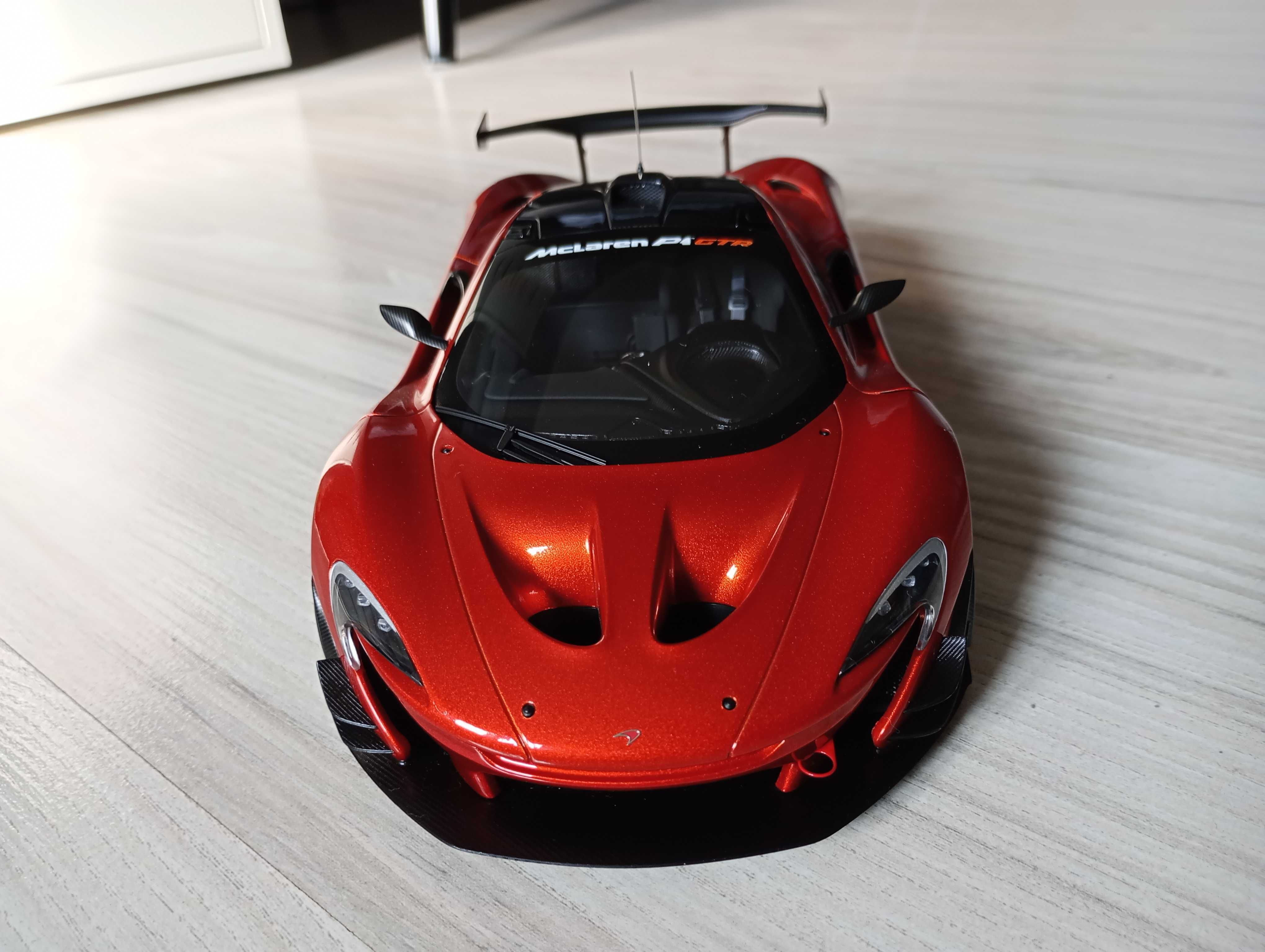 model McLaren P1 GTR Volcano Orange autoart aa 1:18