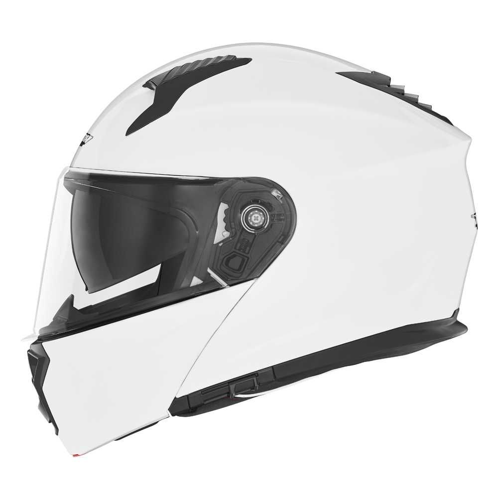 Kask Szczękowy NOX N968 BIAŁY rozm. M ECE 22.06 blenda nosek