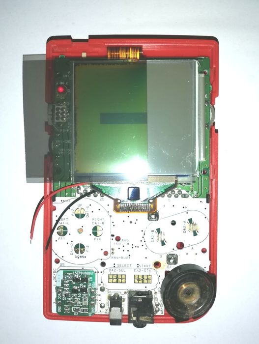 Game Boy Pocket e DMG 01 Luz de fundo
