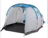Namiot Decathlon Quechua Arpenaz 4.1, 1 sypialnia, stan idealny