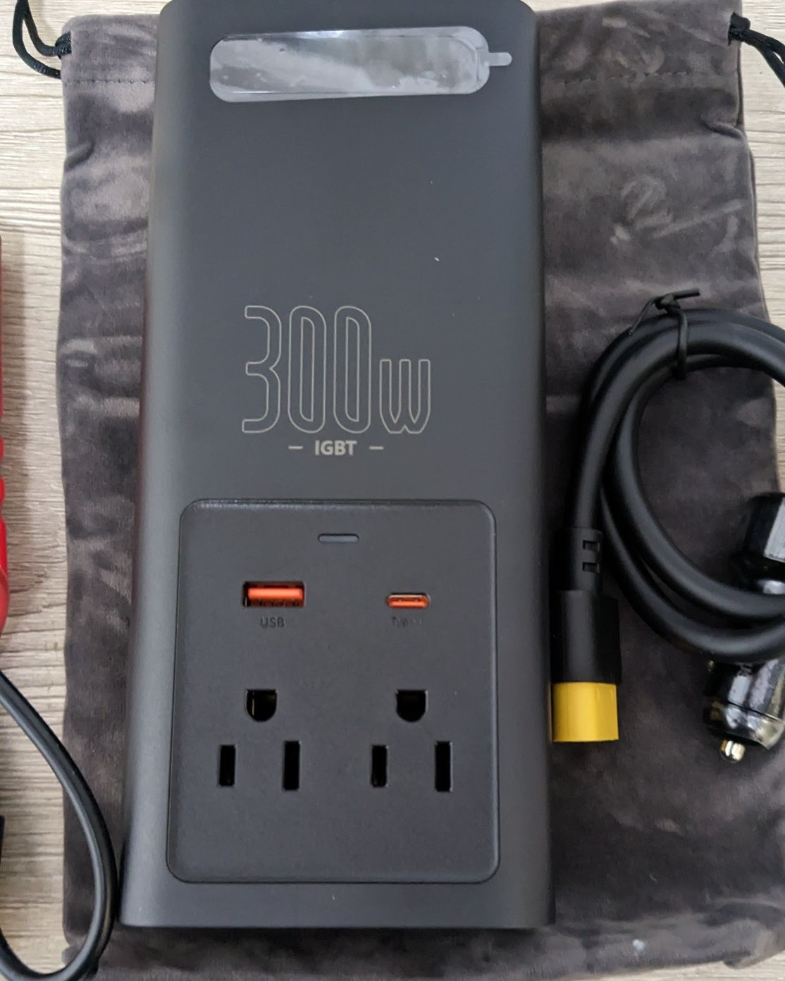 Автомобільний інвертор Baseus Super IGBT Power Inverter 300W 110V